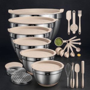 Mixing Bowl Set with Airtight Lids