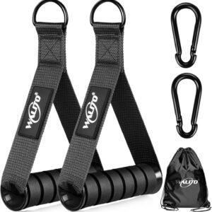 Exercise Handles, Replacement Cable Machine Attachments for Gym Equipment