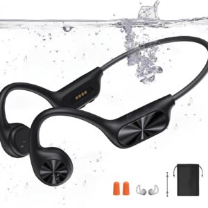 Swimming Headphones,Bone Conduction Headphones Bluetooth 5.4,IPX8 Waterproof
