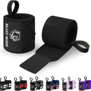 Weightlifting 18" & 12" Wrist Wraps with Thumb Loop